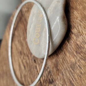 Tiny amber crystal slider bracelet B2815